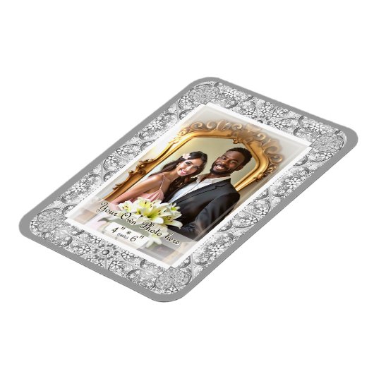 Keramik Grau Magnet (Linke Seite)