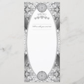 Keramik Grau Menükarte (Vorderseite)