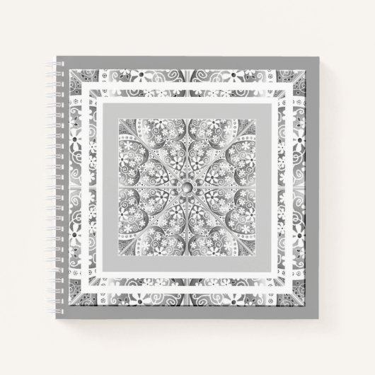 Keramik Grau Notizblock (Vorderseite)