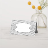 Keramik Grau Platzkarte (Vorderseite)