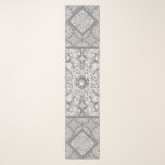 Keramik Grau Schal<br><div class="desc">Der Spitzendruck hat zu einem Keramik-Effekt für dieses feine Muster mit einigen Inlays von Perlen oder Cabochons (gezeichnet) hinzugefügt. Hier in hellgrau, die einen romantischen Stil, dieses Muster gibt es auch in schwarz, hellblau und blau von Griechenland in anderen meiner Sammlungen. Ein fein gefertigter und origineller Stil für hellgrau/taupe Liebhaber....</div>