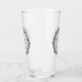 Keramik Grau & Schneeflocke Glas (Links)