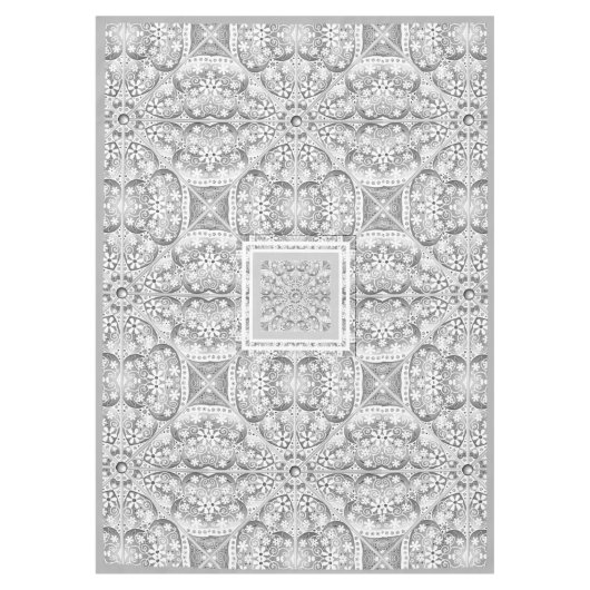 Keramik Grau Tischdecke (Vorderseite)