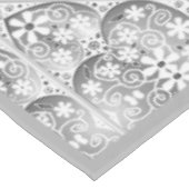 Keramik Grau Tischdecke (Schrägansicht)