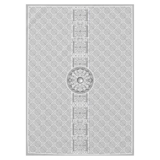 Keramik Grau Tischdecke (Vorderseite)