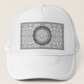 Keramik Grau Truckerkappe (Vorderseite)