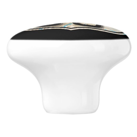 Keramik-Griff des Weg-66 Keramikknauf (Seitenansicht)