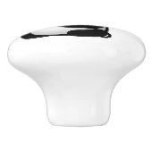 Keramik-Griff. Panda Keramikknauf (Seitenansicht)