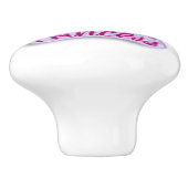 Keramik-Griff/Prinzessin Keramikknauf (Seitenansicht)