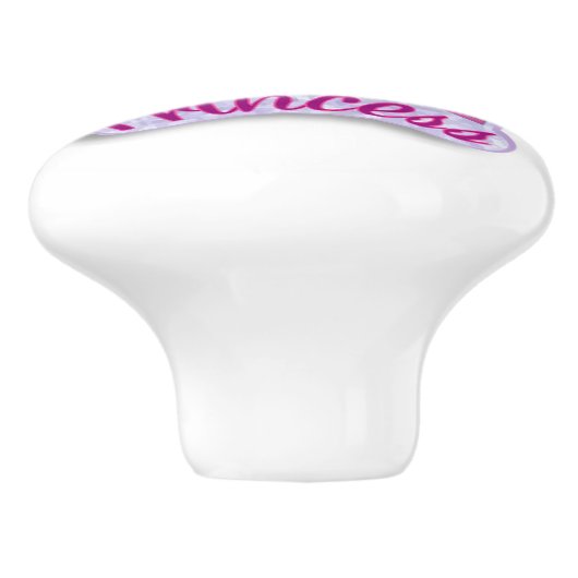 Keramik-Griff/Prinzessin Keramikknauf (Seitenansicht)