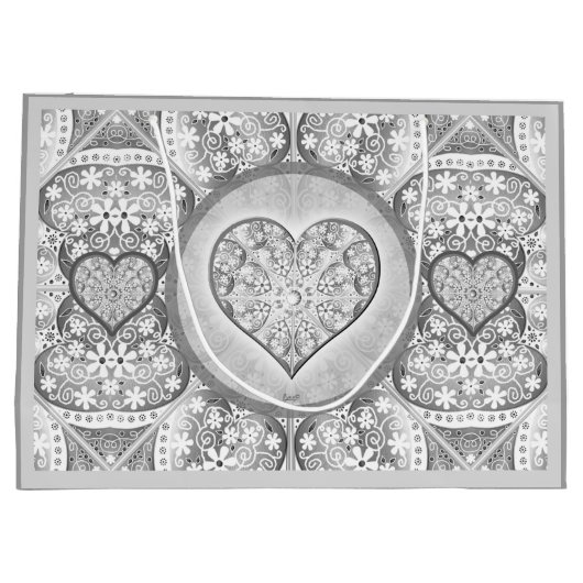 Keramik Große Geschenktüte (Rückseite)