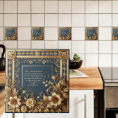 - Keramik "Heirloom Grace Bible Verse" Fliese