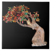 Keramik Herbst Fliese (Vorderseite)