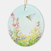 Keramik Hummingbird Ornament (Links)