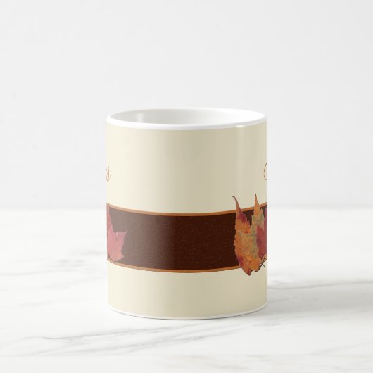 Keramik "Ihre" Herbstausgänge Tasse (Mittel)