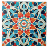 Keramik im arabischen Design Fliese (Vorderseite)
