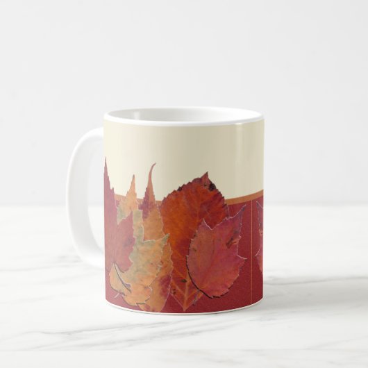 Keramik im Herbst Tasse (Vorderseite Links)