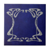 Keramik im Jugendstil Fliese (Vorderseite)