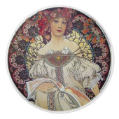 Keramik im Jugendstil Keramikknauf (Vorderseite)