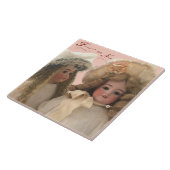 Keramik in antiken Dollars Fliese (Seite)