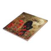 Keramik in Poppies Field Fliese (Seite)
