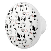 Keramik Kabinett Knob Cow Keramikknauf (Rechts)