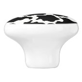 Keramik-Kabinett-Knöpfchen Keramikknauf (Seitenansicht)