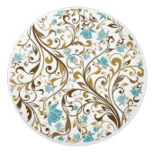 Keramik Kabinettbügel Keramikknauf (Vorderseite)