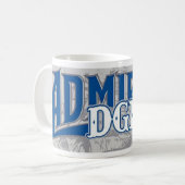 Keramik Kaffee Tasse (Vorderseite Links)