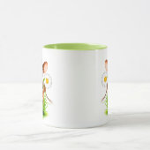 Keramik Kaffee Tasse Cow Tasse (Zentrum)