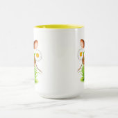 Keramik Kaffee Tasse Cow Tasse (Zentrum)