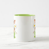 Keramik Kaffee Tasse Cow Tasse (Mittel)