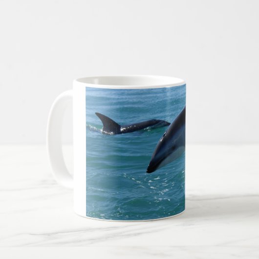 Keramik Kaffee Tasse-Delphine Kaffeetasse (Vorderseite Links)