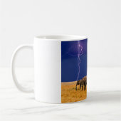 Keramik Kaffee Tasse-Elefanten Kaffeetasse (Links)