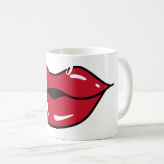 Keramik-Kaffee-Tasse für Sassys" Kaffeetasse (VorderseiteRechts)