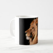 Keramik Kaffee Tasse Lion (Vorderseite Links)