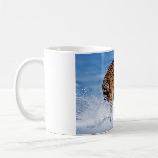 Keramik Kaffee Tasse-Tiger Kaffeetasse (Links)