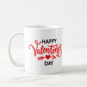 Keramik Kaffee Tasse-Valentine Herz Kaffeetasse (Links)