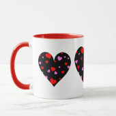 Keramik Kaffee Tasse-Valentine Herz Tasse (Links)
