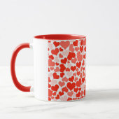 Keramik Kaffee Tasse-Valentine Herz Tasse (Links)