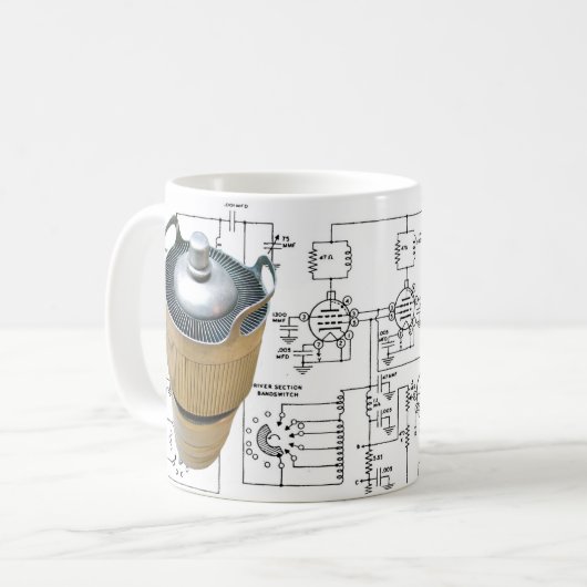Keramik Kaffeetasse (Vorderseite Links)