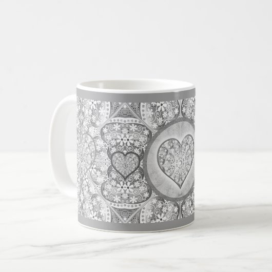 Keramik Kaffeetasse (Vorderseite Links)