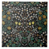 Keramik Kamin William Morris entwirft 024 Fliese (Vorderseite)