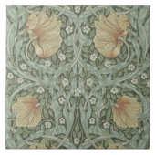 Keramik Kamin William Morris entwirft 04 Fliese (Vorderseite)