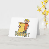 Keramik Karte (Gelbe Blume)