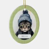 Keramik Katzenklumpen Ornament (Rechts)