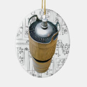 Keramik Keramik Ornament (Rechts)