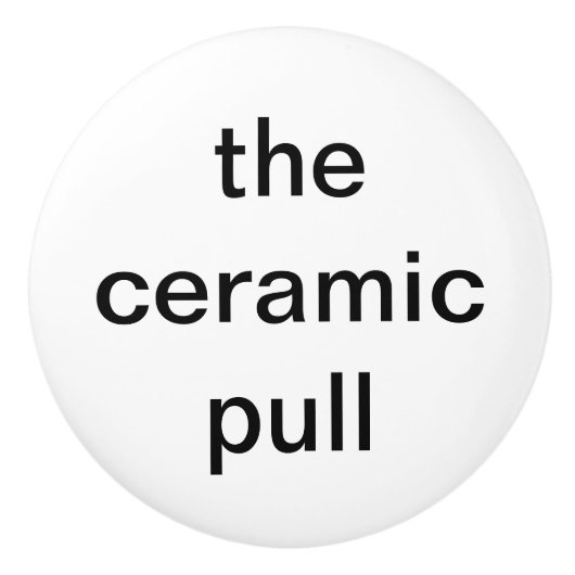 Keramik Keramikknauf (Vorderseite)