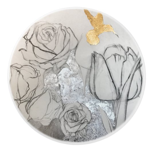 Keramik Keramikknauf (Vorderseite)