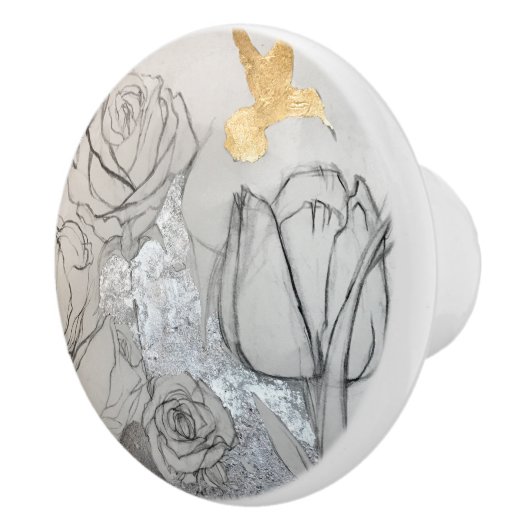 Keramik Keramikknauf (Rechts)